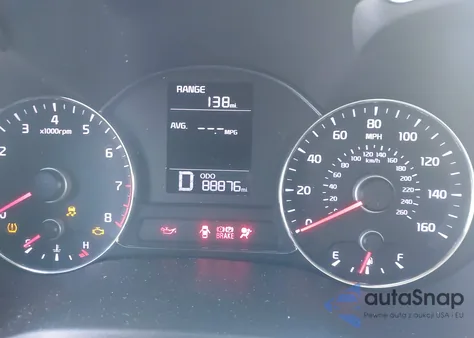 2016 Kia Forte Lx z USA, uszkodzony, nr VIN KNAFX4A67G5455289